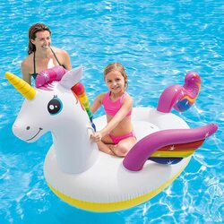 Intex Unicorn Pool Floater, 57561, Multicolour