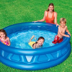 Intex Soft Side Pool, 58431, Blue