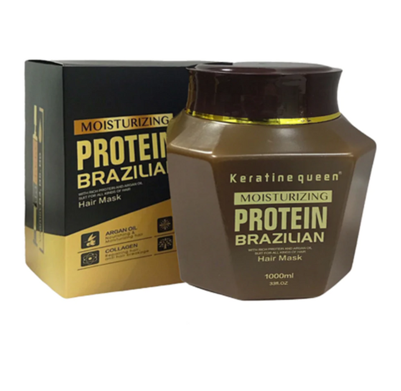 

Keratine Queen Moisturizing Protein Brazilian Hair Mask 1000ml