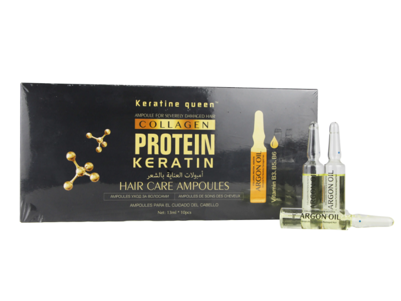 KERATINE QUEEN AMPOULES FOR SEVERELY DAMAGED HAIR 13ML(10PCS/BOX)