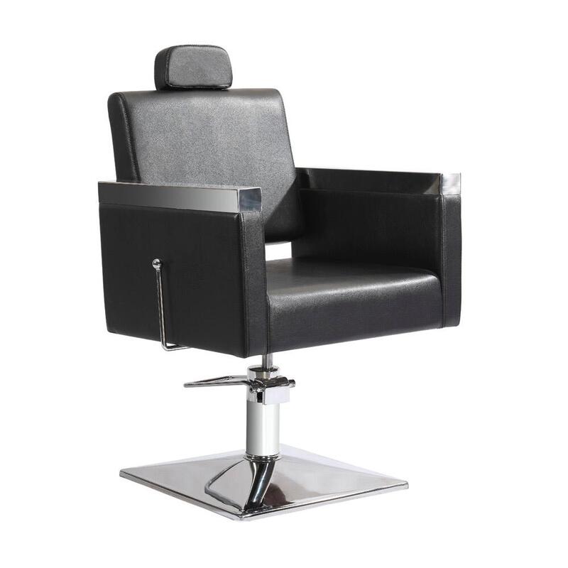 Professional Salon Recline Chair Black