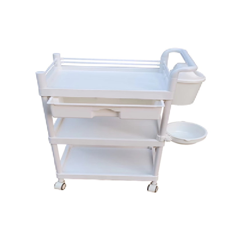 3 Layer Beauty Trolley White