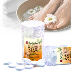 Bathrani Pedicure Spa Milk and honey Effervescent Soak 250g