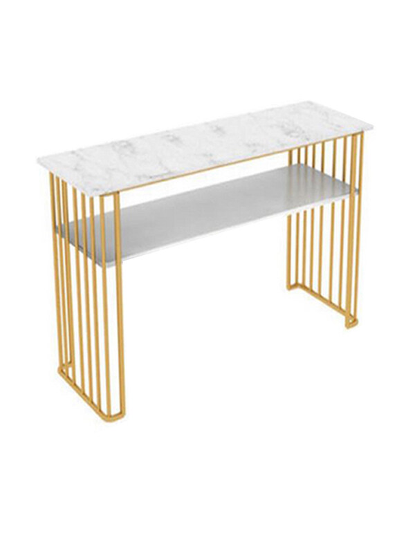 

Generic Marble Metal Manicure Table, 1 Meter, White
