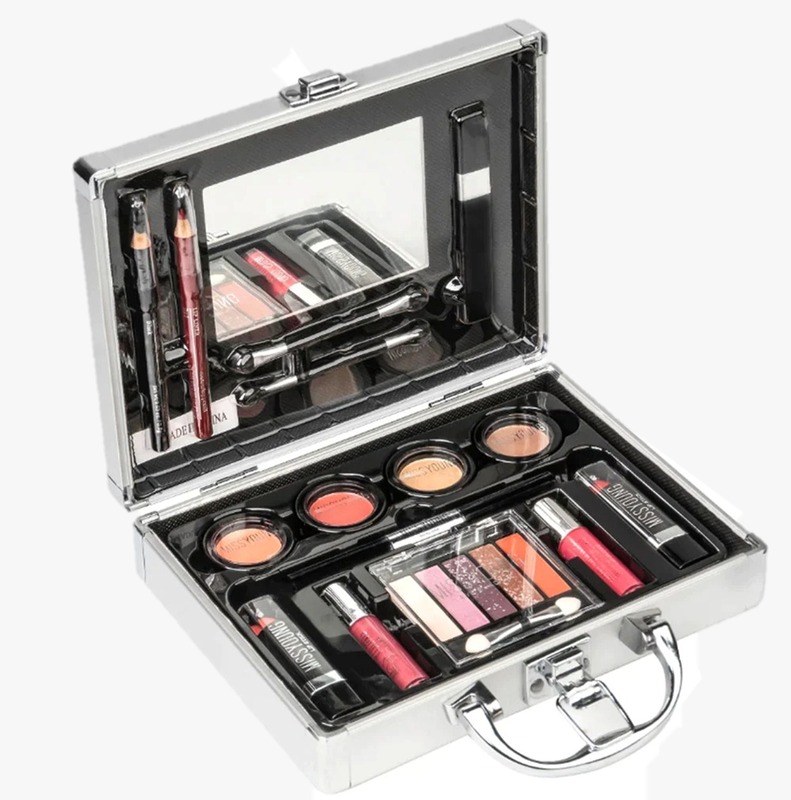 Miss Young Make Up SET Pink & Silver / 44x37x39.5cm