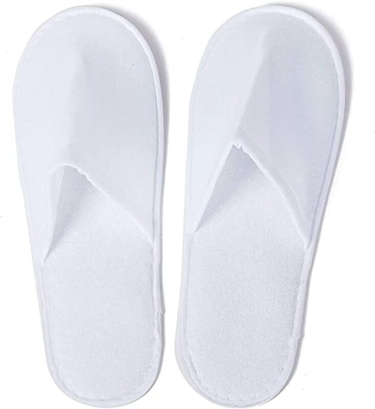 Hotel Slipper Close White 28x11x4cm (10pcs/pack)