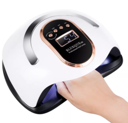 BLUEQUE V8 PROFESSIONAL Nail Lamp WHITE  168Watts 168W 36LIGHT BEADS