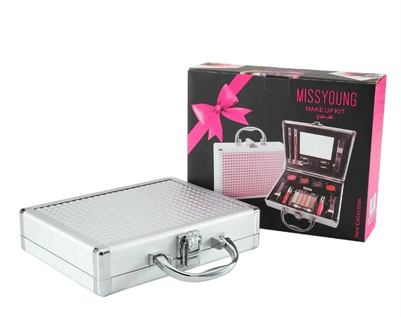 Miss Young Make Up SET Pink & Silver / 44x37x39.5cm