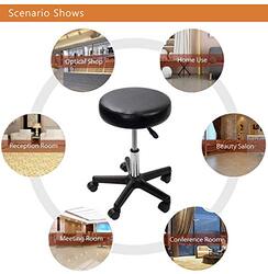 Salon Stool Black without Back Rest (5pcs/ctn)