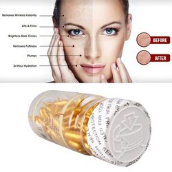 2 bottles Animate E Facial Oil Mix Color 70capsule/bottle