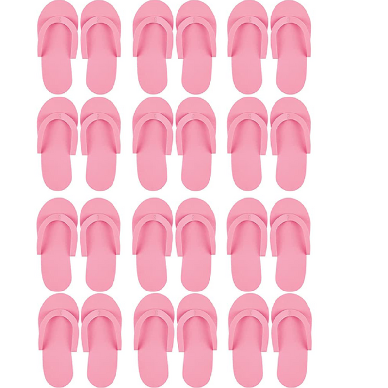 Eva Slipper Pink (12pairs/pack)