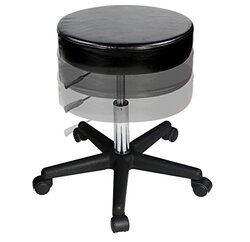 Salon Stool Black without Back Rest (5pcs/ctn)