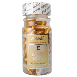 2 bottles Animate E Facial Oil Mix Color 70capsule/bottle