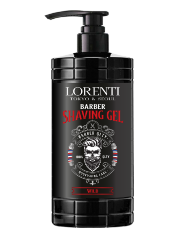 Lorenti Shaving Gel 1000ml Black (Wild)