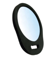 Salon Mirror Round Rubber