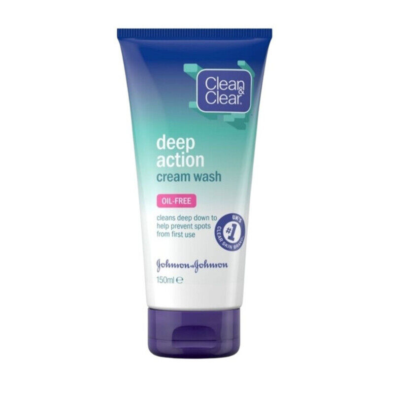 

Clean & Clear deep action cream wash 150 ml