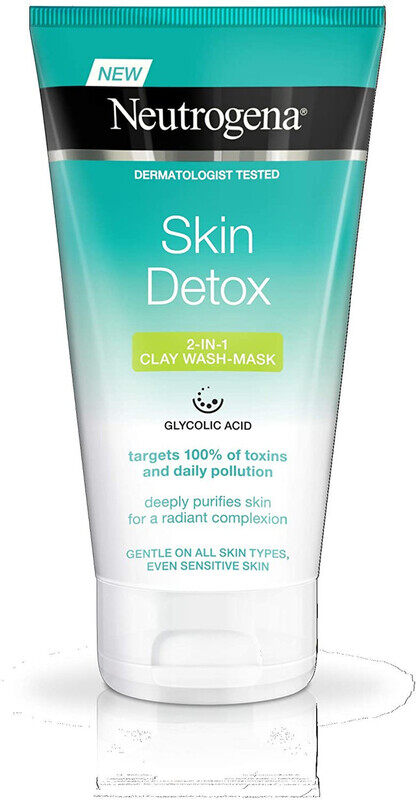 

Neutrogena Skin Detox 2-in-1 Clay Wash - Mask