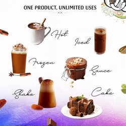 Just Chill Drinks Co. Beverage Premix, Choco Brownie Frappe, 1000 g