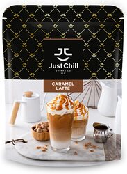 Just Chill Drinks Co. Beverage Premix, Caramel Latte, 1000 g