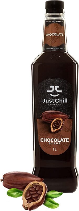 Just Chill Drinks Co. Chocolate Syrup, 1 Litre