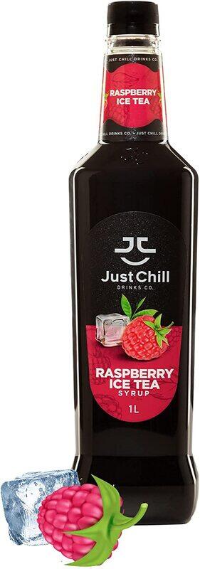 

Just Chill Drinks Co. Raspberry Iced Tea Syrup, 1 Litre