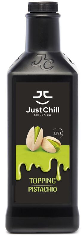 Just Chill Drinks Co. Pistachio Topping, 1.89 Litre