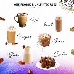 Just Chill Drinks Co. Beverage Premix, Toffee Caramel Frappe, 1000 g