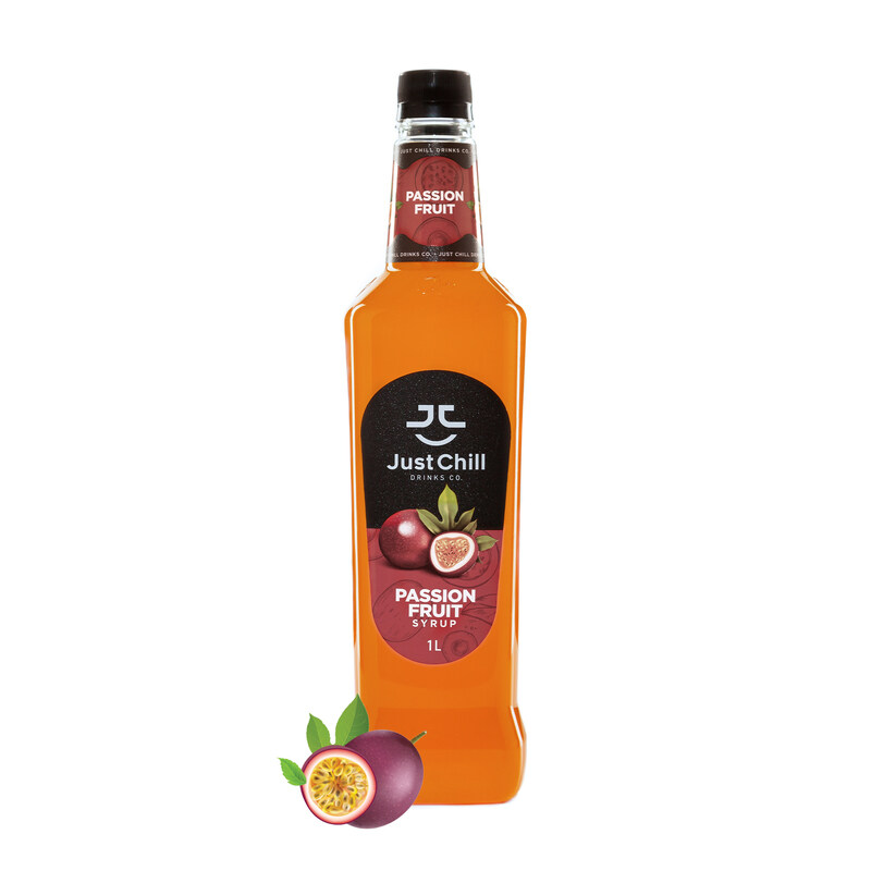 

Just Chill Drinks Co. Passion Fruit Syrup, 1 Litre