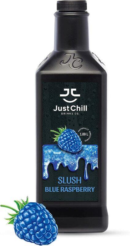 

Just Chill Blue Raspberry Slush, Made From 100% Real Fruit Extract, 1.89 Litre