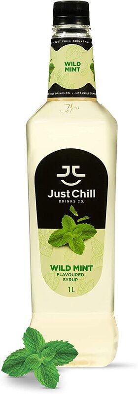 

Just Chill Drinks Co. Wild Mint Fruit Syrup, 1 Litre