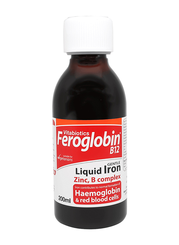Vitabiotics Feroglobin B12 Syrup, 200ml