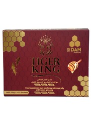 Tiger King Honey with Royal Jelly and Korean Ginseng 12 sachets