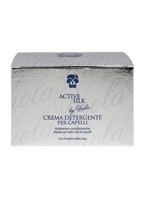 Viola Active Silk Cleansing Hair Cream for Sensitive Scalps, 250ml