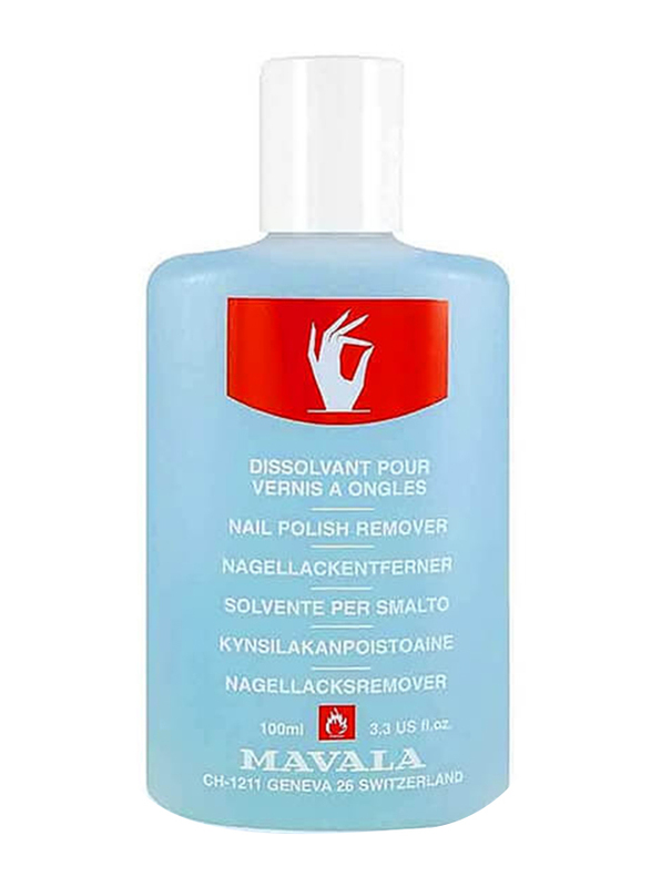 Mavala Nail Polish Remover, 100ml, Blue