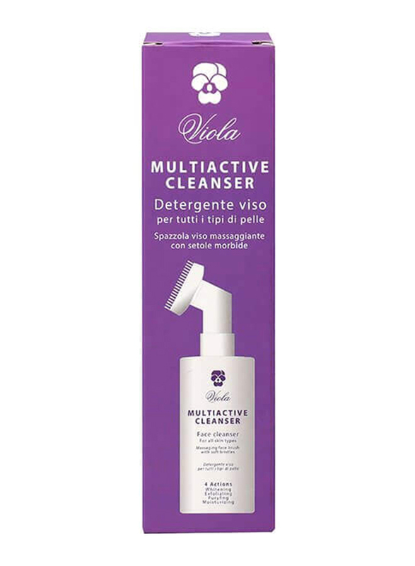 Viola Multiactive Face Cleanser with Brush, 100ml