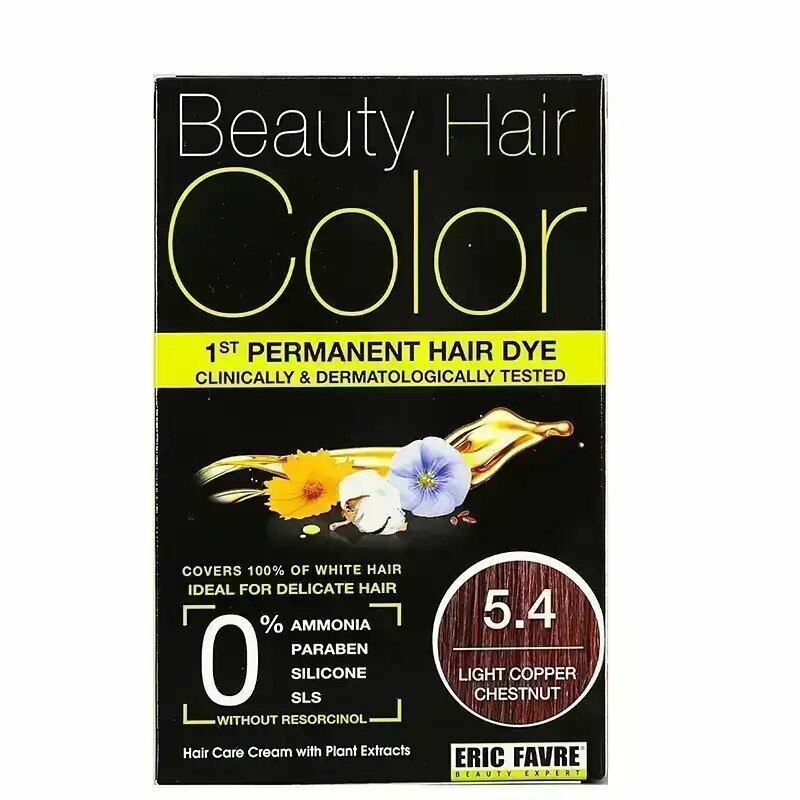 

Eric Favre Beauty Hair Colour, 160ml, 5.4 Light Copper Chestnut