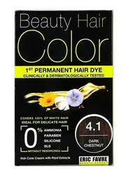 Eric Favre Beauty Hair Colour, 160ml, 4.1 Dark Chestnut