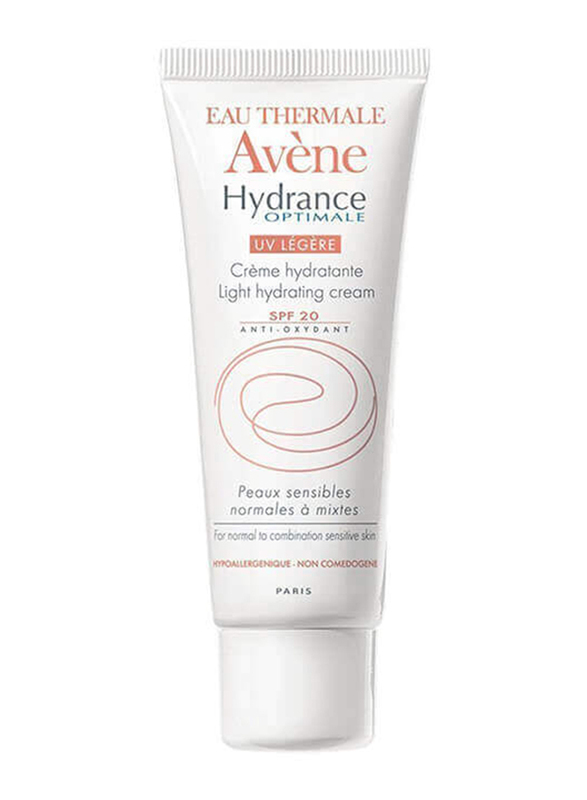 Avene Hydrance Optimal UV Light Cream SPF 20, 40ml