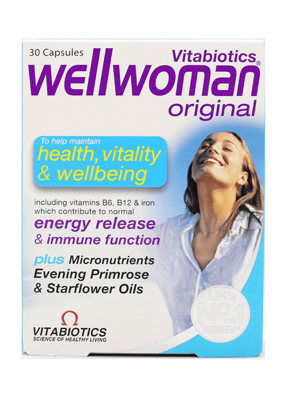 Vitabiotics Wellwomen, 30 Capsules