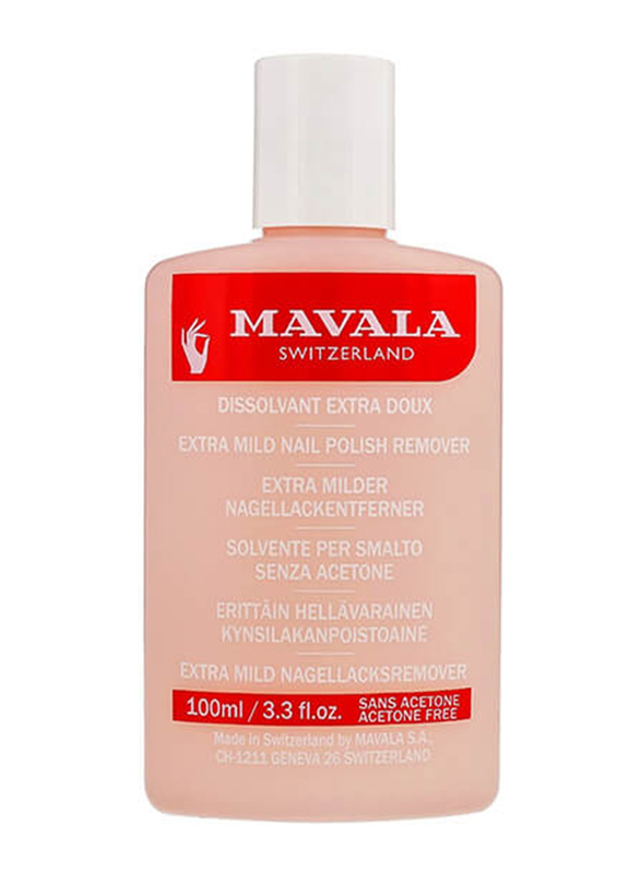 Mavala Nail Polish Remover, 100ml, Pink