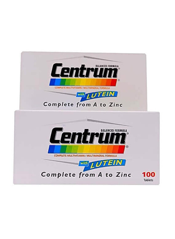 

Centrum with Lutein, 100 Tablets