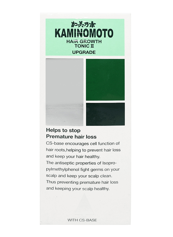Kaminomoto Hair Growth Tonic for All Hair Types, 180ml