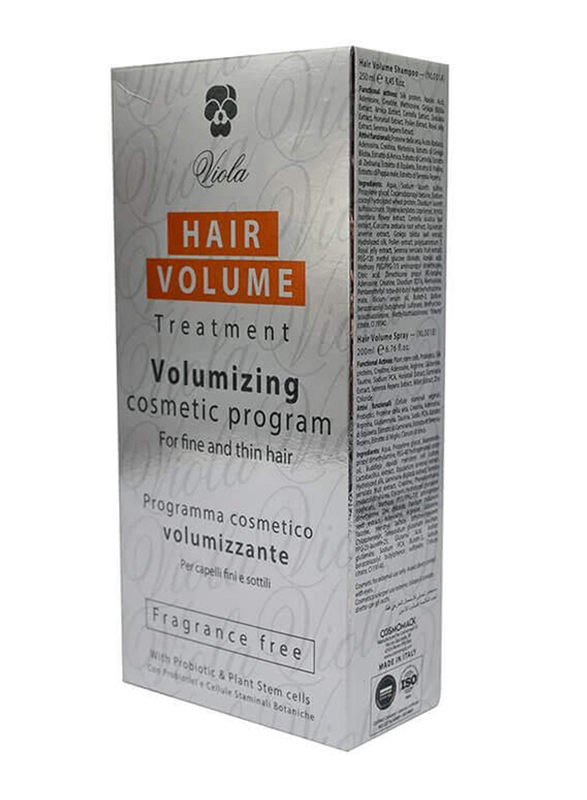 Viola Hair Volume Program Shampoo + Spray Set for All Hair Types, 250ml+200ml