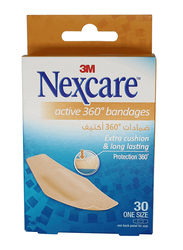 Nexcare Soft N Flex 360 Comfort Bandages, 30 Pieces
