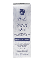 Viola Fragrance Free Whitening Deodorant for Sensitive Areas, 50ml