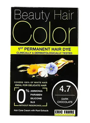 Eric Favre Beauty Hair Colour, 160ml, 4.7 Dark Chocolate