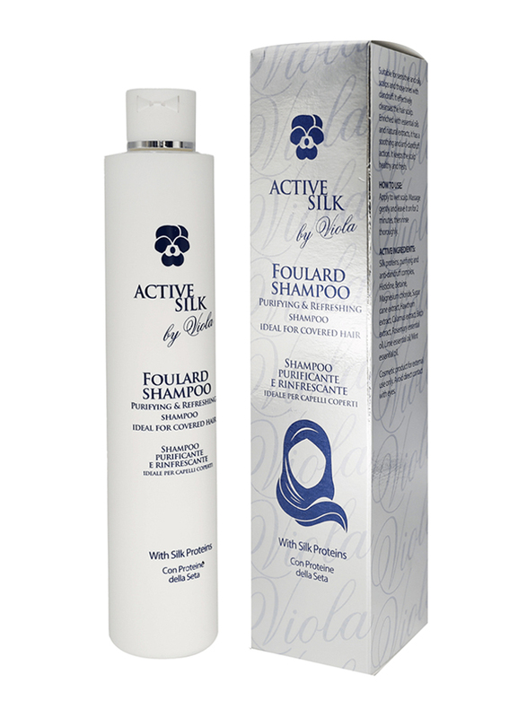 Viola Active Silk Foulard Shampoo for Anti Dandruff, 250ml