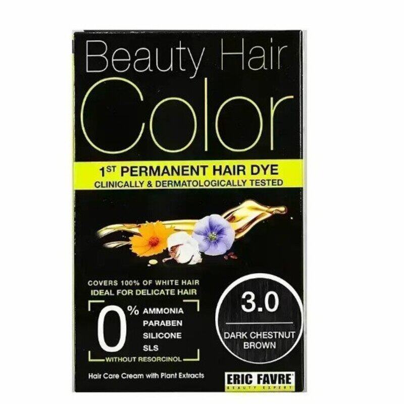 

Eric Favre Beauty Hair Colour, 160ml, 3.0 Dark Chestnut Brown