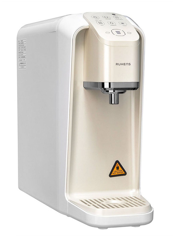 Ruhens 0.9L New Ultra Slim Self-Sterilization Water Purifier, 100W, ASD 3000, White