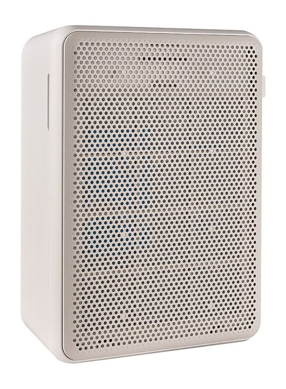 Ruhens New Air Purifier with 4-Stage Air Filtration System, 18W, White